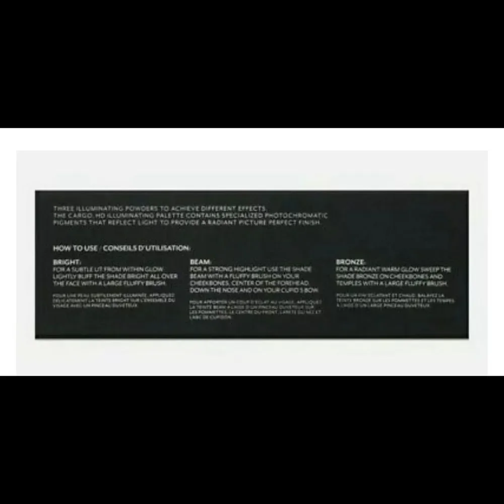 Cargo HD illuminating palette NEW